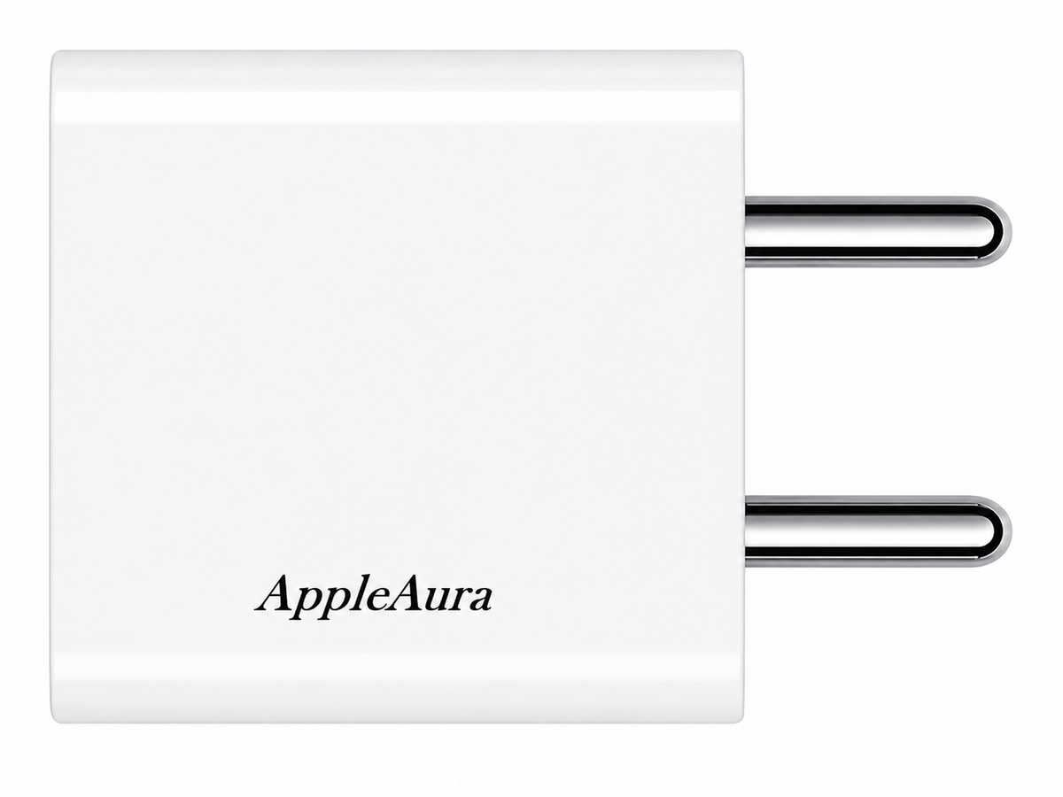 AppleAura iPhone 20W-60W USB-C Charger Adapter for iPhone, iPad, Airpod's &amp; for Android Mobiles with Fast Charging. with 1 Year Warranty