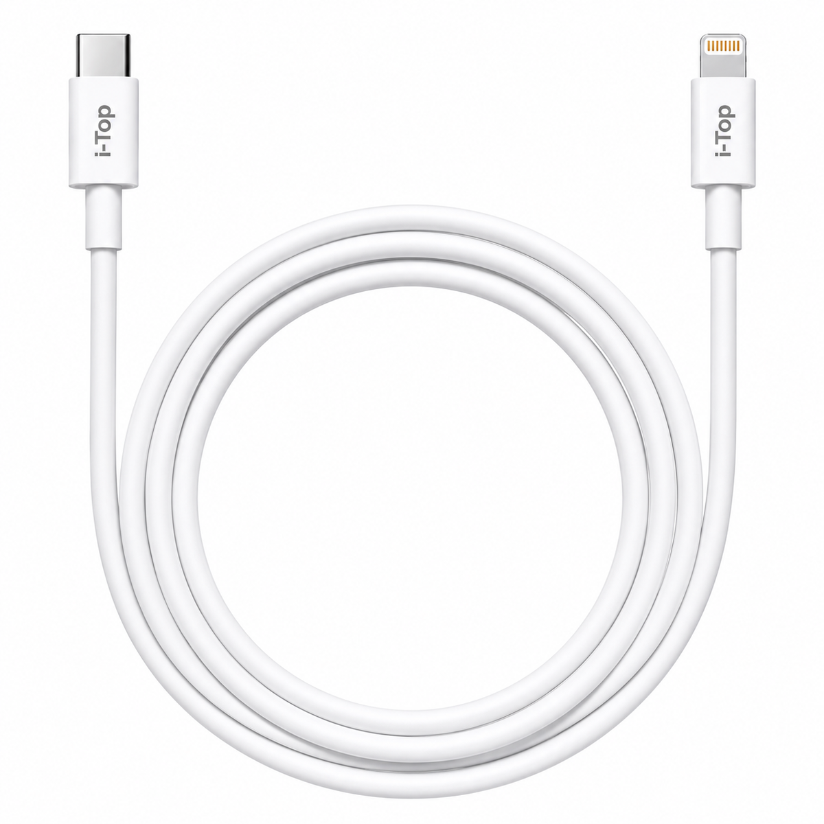i-Top Type C to Lightning Fast Charging Cable With High-Speed Data Transfer Compatible with iPhone 14/14 Pro/ 14 Pro Max with 6 Months Manufacturing Warranty