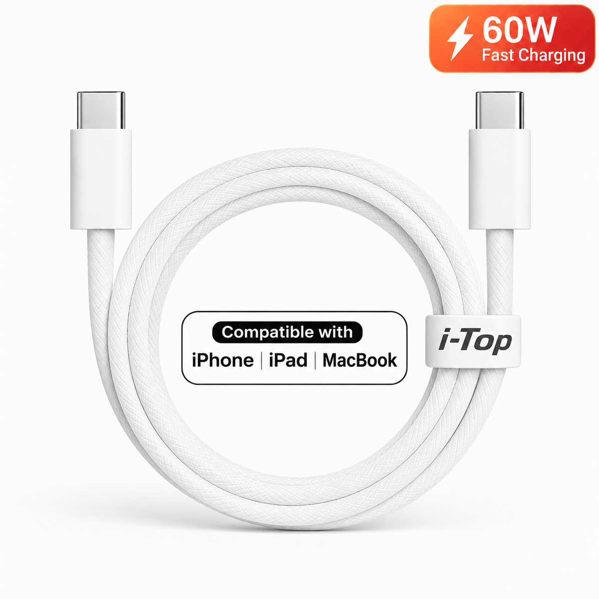 i-Top Type C to Type C Data cable for iPhone 15.