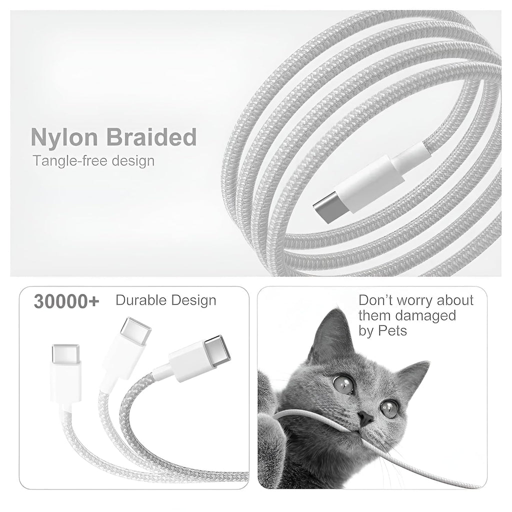 i-Top Type C to Type C fast charging data cable. come with 3 Months manufacturing warranty.