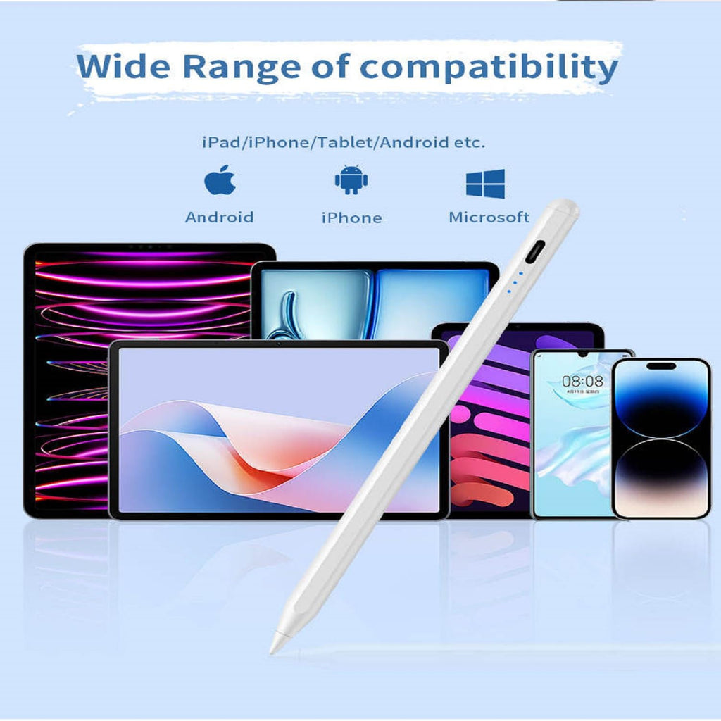 iPad Apple Pencil 2 Generation Upgraded Stylus Pen iPencil Pro with USB C, Palm Rejection 1st gen ,Tilt Sensitivity for iPad 9th/10th/11th/6/7/8 2018-2025 Air/mini 3/4/5/M2/M3 i Pad Pro 11/12.9/